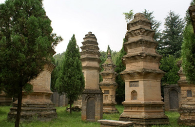 The Pagoda in Shaolin Monastery
